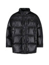 Triangle Logo Nylon Padded Jacket Black - PRADA - BALAAN 2