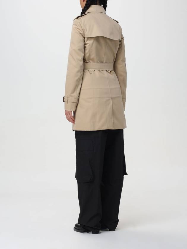 Short Chelsea Heritage Trench Coat Beige - BURBERRY - BALAAN 4