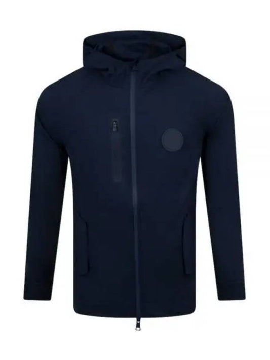 Men's Repeller Soft Shell Hooded Jacket Navy - G/FORE - BALAAN 2