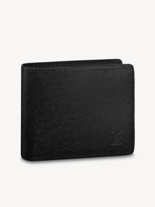 Slender Wallet Taiga Black - LOUIS VUITTON - BALAAN 2