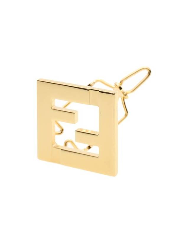 Forever Metal Hair Clip Gold - FENDI - BALAAN 1