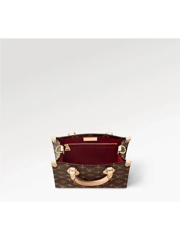 Sac Plat BB Monogram Tote Bag Brown - LOUIS VUITTON - BALAAN 5