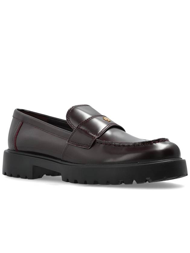 Tory Burch Shoes Lug Type Loafers, Women's, Burgundy - TORY BURCH - BALAAN 4