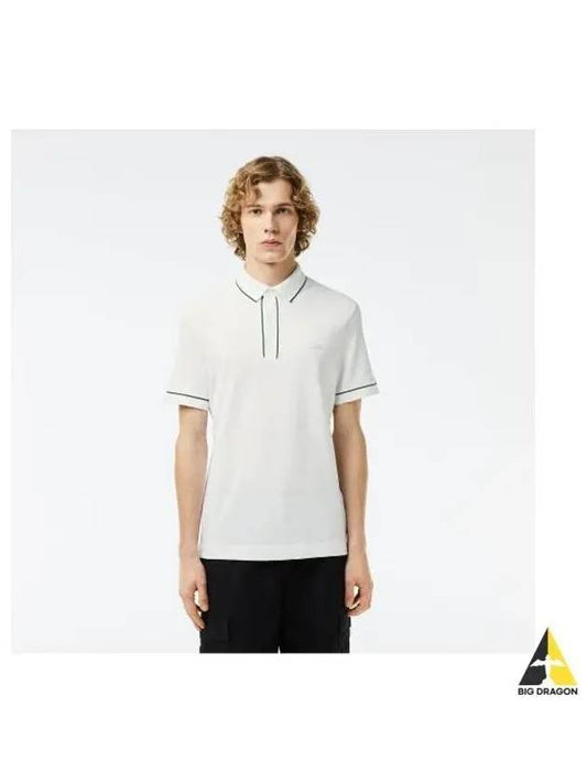 Men s SMART PARIS Polo White - LACOSTE - BALAAN 1