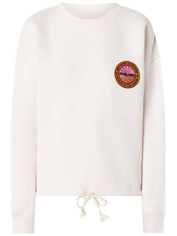 Muzali Logo Patch String Sweatshirt Light Pink - ISABEL MARANT - BALAAN 1