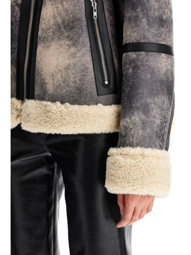 lessie faux shearling jacket - STAND STUDIO - BALAAN 4