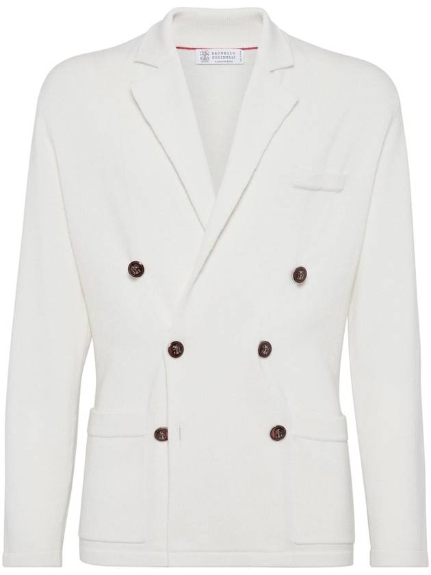 Double breasted cashmere cardigan M22706906 - BRUNELLO CUCINELLI - BALAAN 2