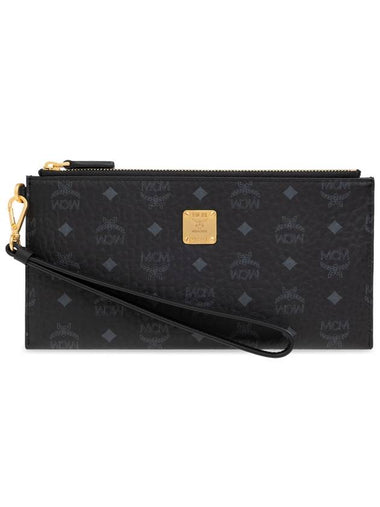 MCM Wallet With Monogram, Women's, Black - MCM - BALAAN 1