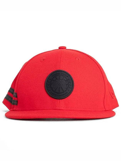 Logo Patch Arctic Disc Snapback Red - CANADA GOOSE - BALAAN 2