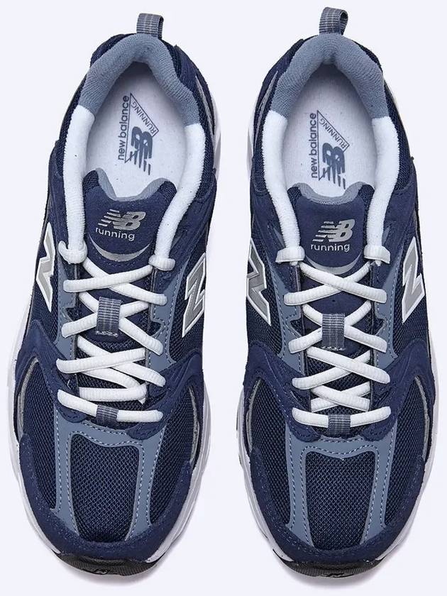 530 Mesh Low-Top Sneakers Navy - NEW BALANCE - BALAAN 5