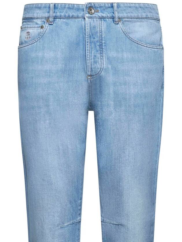 Mid-Rise Tapered Jeans M0Z37X1290C1469 - BRUNELLO CUCINELLI - BALAAN 4