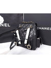 Grained Shiny Calfskin Small Backpack Black - CHANEL - BALAAN 4