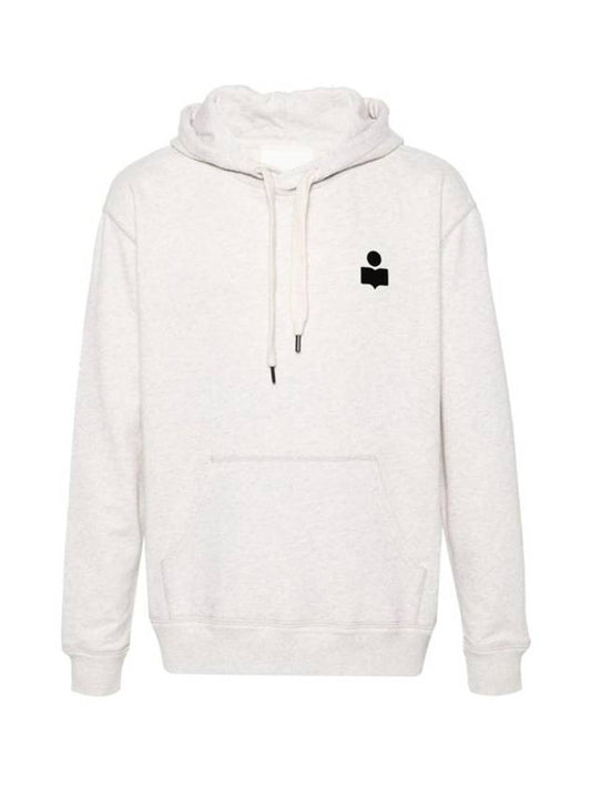 Matte Logo Print Hoodie Ecru - ISABEL MARANT - BALAAN 2