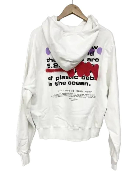 Graffiti Print Hood White - OFF WHITE - BALAAN 2