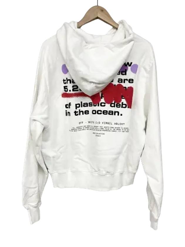 Graffiti Print Hood White - OFF WHITE - BALAAN 2