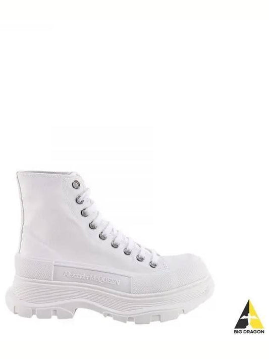 Tread Slick High Top Sneakers White - ALEXANDER MCQUEEN - BALAAN 2