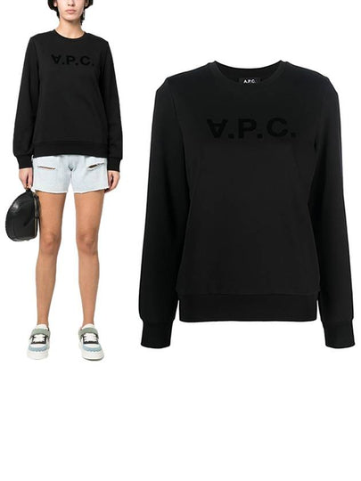 VPC Logo Sweatshirt Black - A.P.C. - BALAAN 2