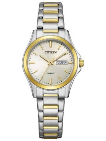 Citizen Quartz Two-Tone Ladies Watch EQ0614-52A - CITIZEN - BALAAN 1