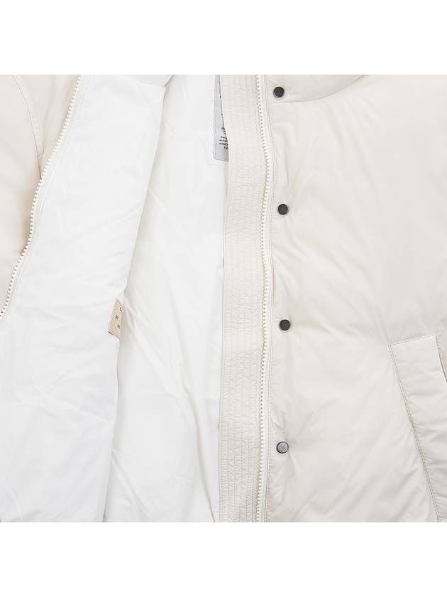 Women's Padded Jacket Ivory - BRUNELLO CUCINELLI - BALAAN 10