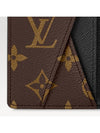 Pocket Organizer Macassar Card Wallet Brown - LOUIS VUITTON - BALAAN 5