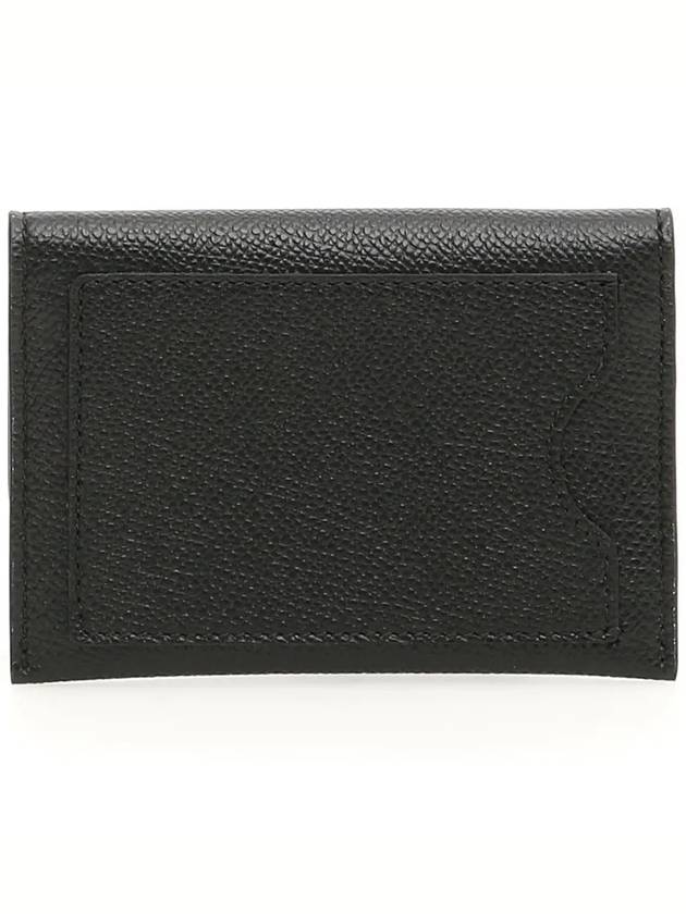 Vara Bow Card Walletr Black - SALVATORE FERRAGAMO - BALAAN 4