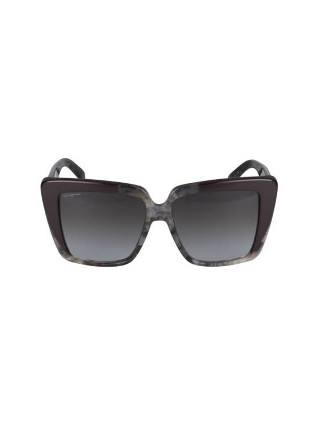 Eyewear Butterfly Acetate Sunglasses Black - SALVATORE FERRAGAMO - BALAAN 1