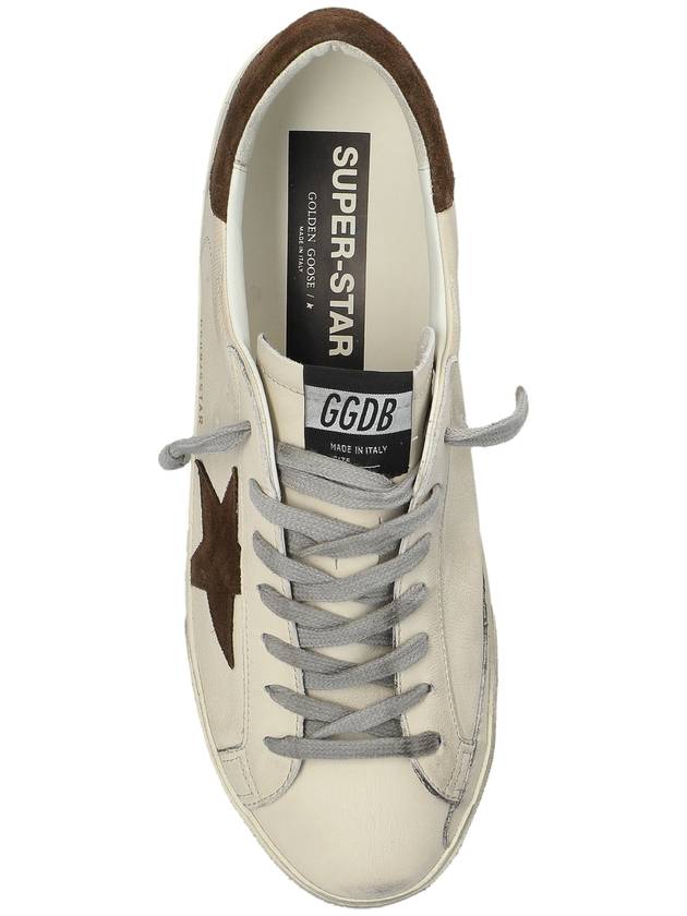 Superstar Low Top Sneakers White Brown - GOLDEN GOOSE - BALAAN 7