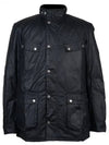 International Tourer Duke Wax Jacket Black - BARBOUR - BALAAN 2