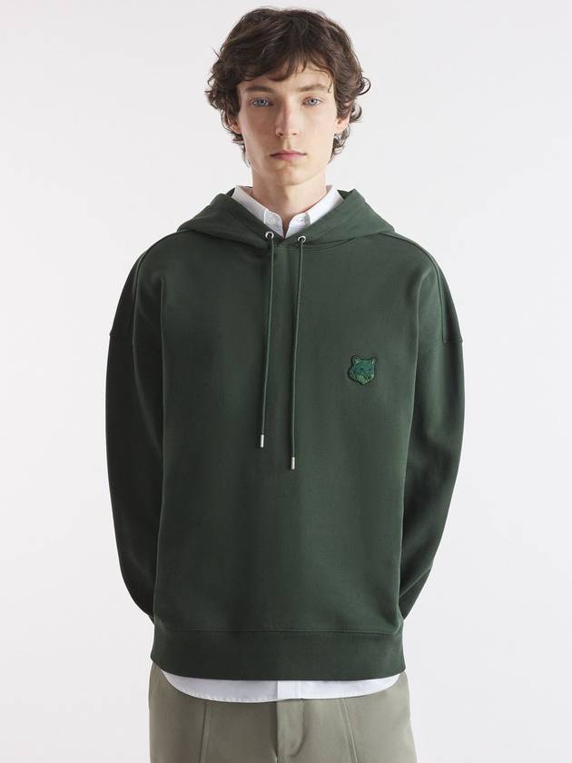 MAISON KITSUNÉ BOLD FOX HEAD PATCH OVERSIZED HOODIE - MAISON KITSUNE - BALAAN 4