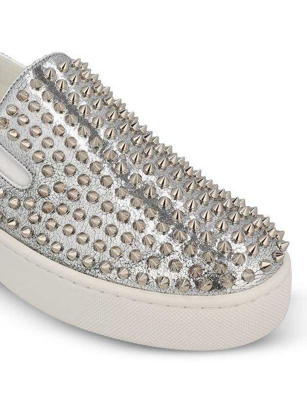 Christian Louboutin Sneakers Silver - CHRISTIAN LOUBOUTIN - BALAAN 4