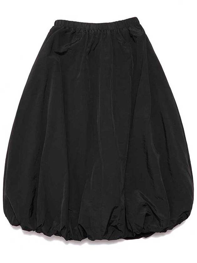 Pumpkin Balloon Long Pleated Skirt Black - SMITH ARMOR - BALAAN 3