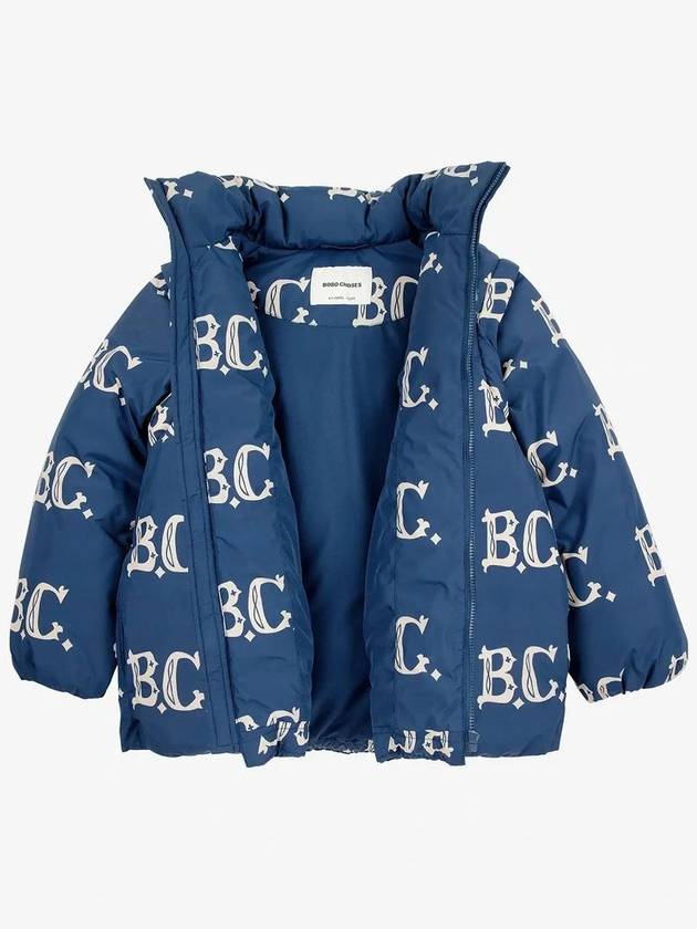 children s padding BC Vintage all over padded anorak B224AC130 - BOBO CHOSES - BALAAN 3