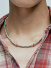 Navajo turquoise bead necklace - KND - BALAAN 7