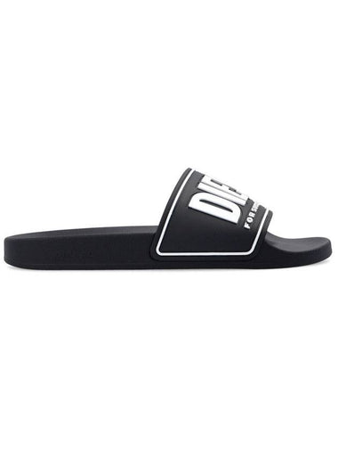 Sa Mayemi CC Pool Slipper Black - DIESEL - BALAAN 1