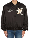 Storms In Heaven Souvenir Bomber Jacket Black - REPRESENT - BALAAN 3