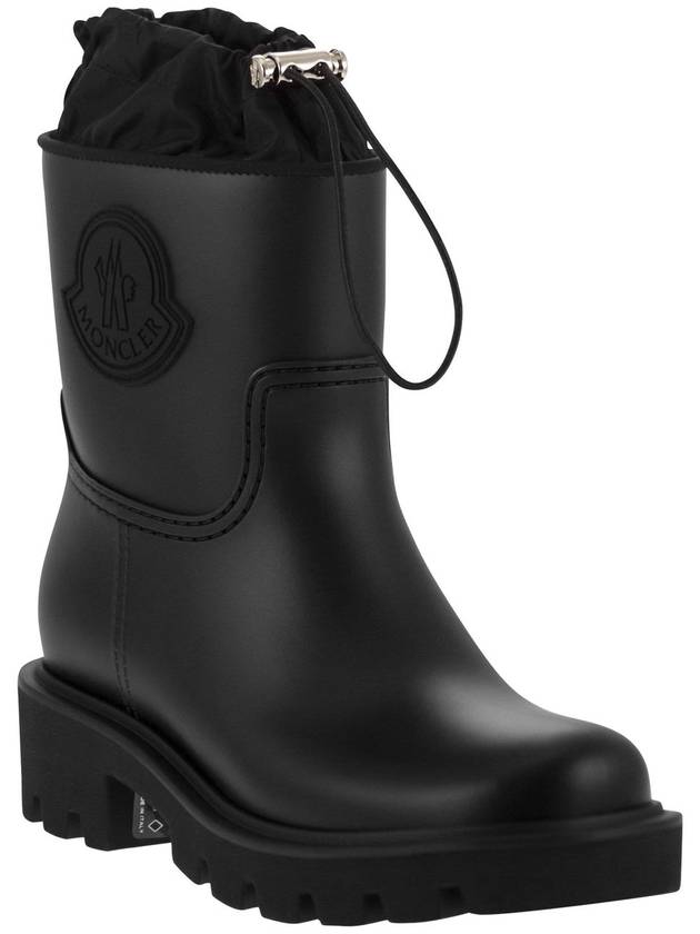 Kickstream Rain Boots Black - MONCLER - BALAAN 3