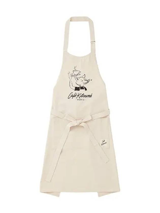 SPCKNPMU08302 P709 Cafe Kitsune Coffee Cup Apron - MAISON KITSUNE - BALAAN 3