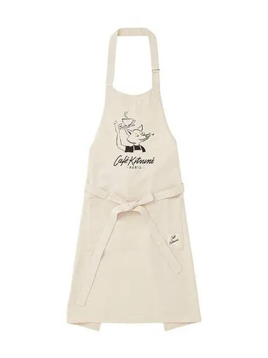 SPCKNPMU08302 P709 Cafe Kitsune Coffee Cup Apron - MAISON KITSUNE - BALAAN 2