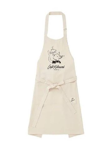 SPCKNPMU08302 P709 Cafe Kitsune Coffee Cup Apron - MAISON KITSUNE - BALAAN 1