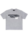 BBD Hidden Slogan Pigment T Shirt Gray - BLACKBLOND - BALAAN 1