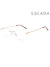 Glasses Frame VES C90 08FC Square Titanium Women s - ESCADA - BALAAN 2