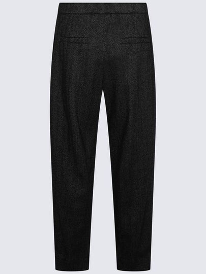 Brunello Cucinelli Grey Wool Blend Pants - BRUNELLO CUCINELLI - BALAAN 2