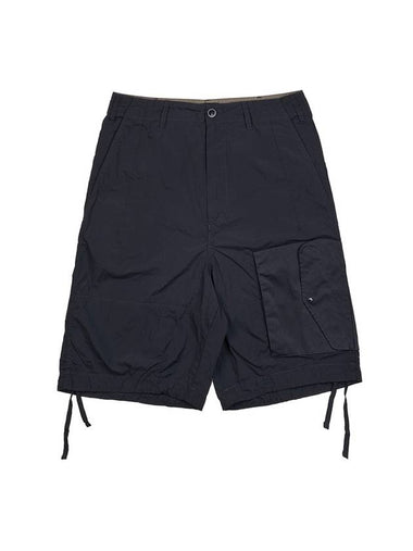 Men's Pocket Cargo Shorts Black - TEN C - BALAAN 1