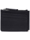 4 Stitch Slim Card Wallet Black - MAISON MARGIELA - BALAAN 5