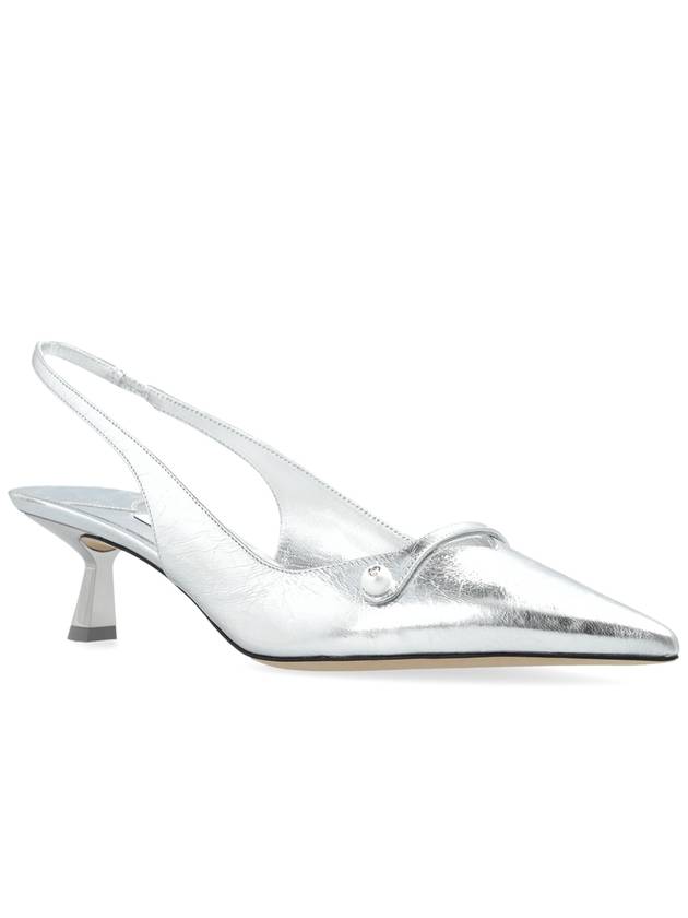 Jimmy Choo Heeled Shoes Amita, Women's, Silver - JIMMY CHOO - BALAAN 4