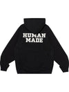 Logo Hoodie Black - HUMAN MADE - BALAAN 3