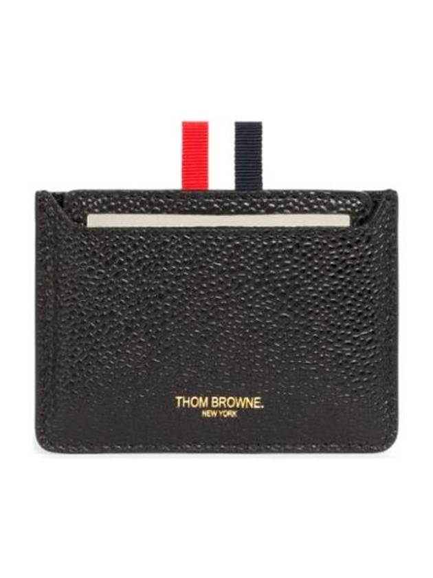 Pebble Grain Leather Mirror Case Black - THOM BROWNE - BALAAN 2