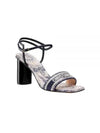 Dway Sandal Heels Blue White - DIOR - BALAAN 2