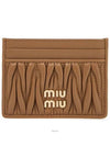 Materasse Nappa Leather Card Wallet Caramel - MIU MIU - BALAAN 2