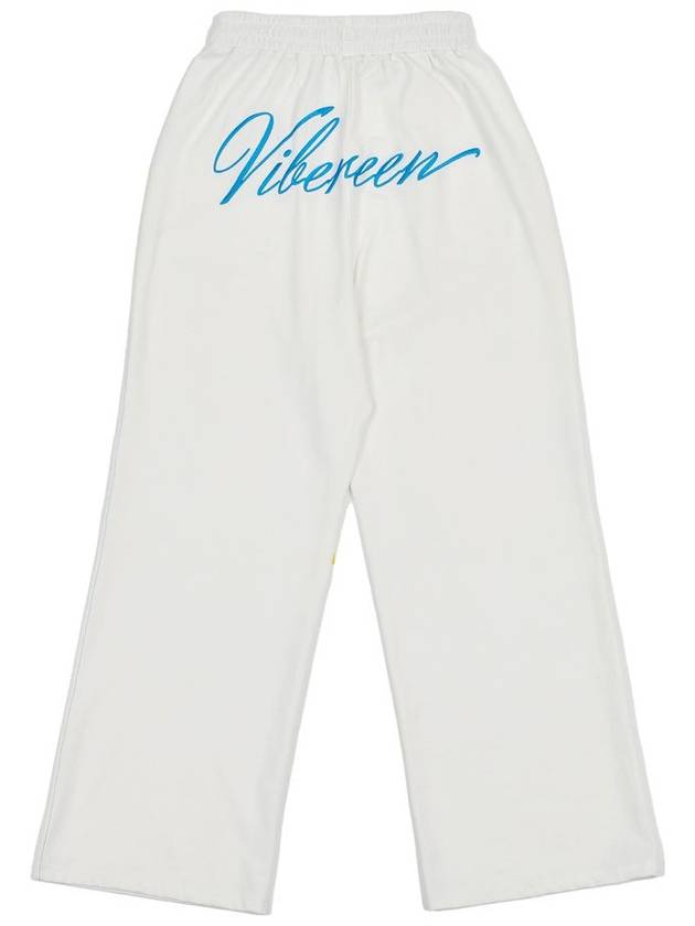 24 Women's Chloe Recycled Wide Pants White - VIBEREEN - BALAAN 10